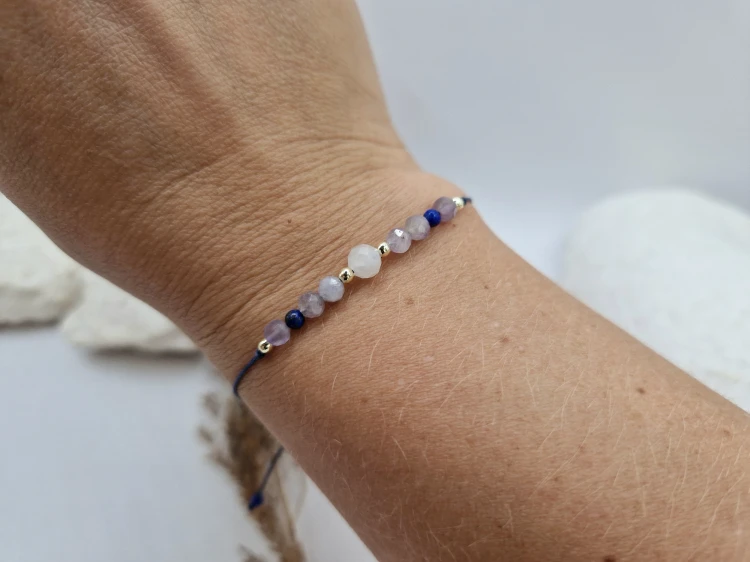 Strzelec - bransoletka zodiakalna z kamieni naturalnych