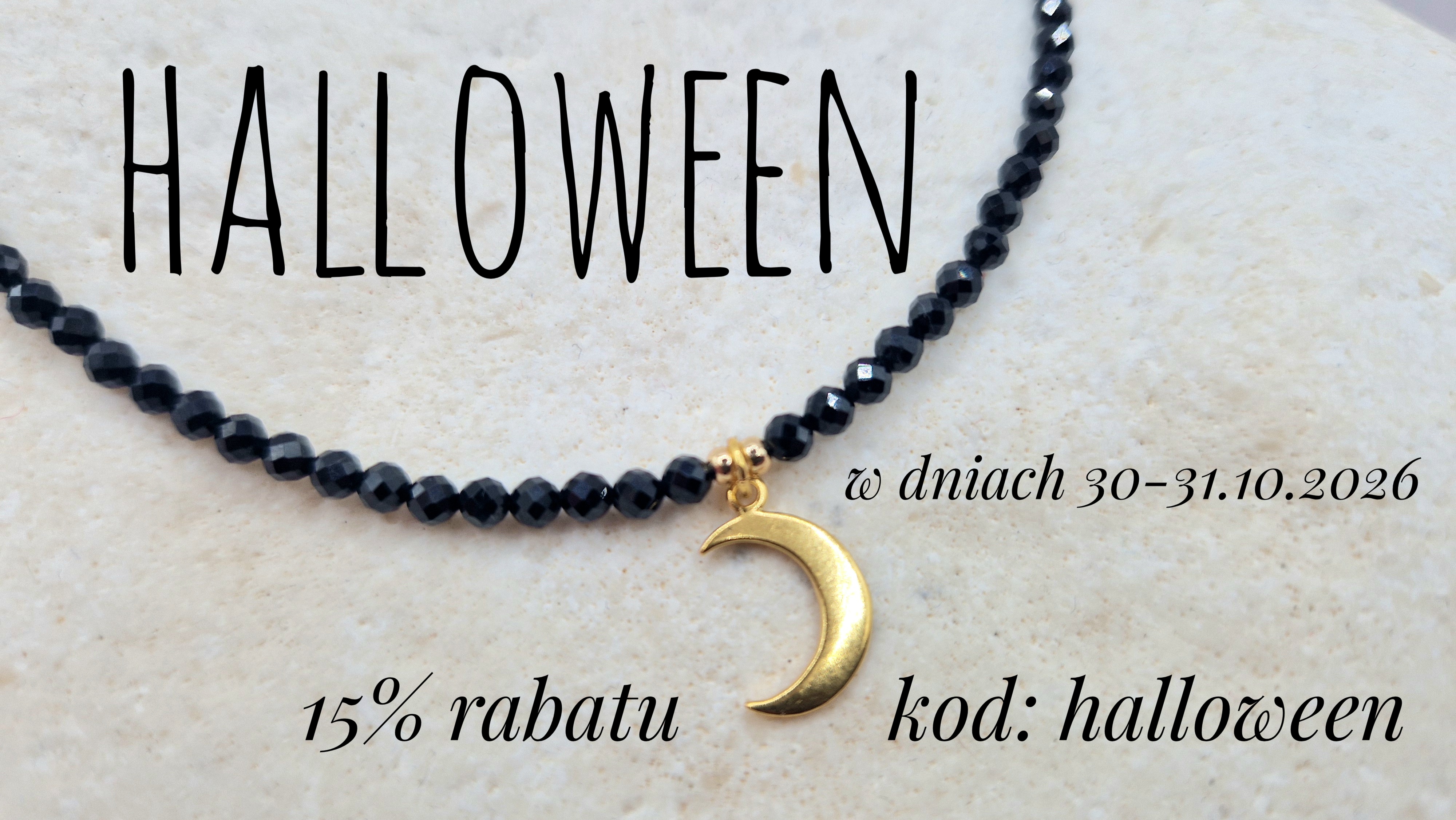halloween 15% rabatu z kodem halloween